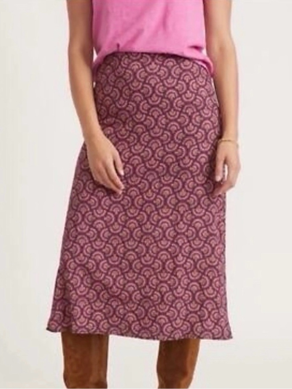 Marine Layer Ryan Midi Slip Skirt
